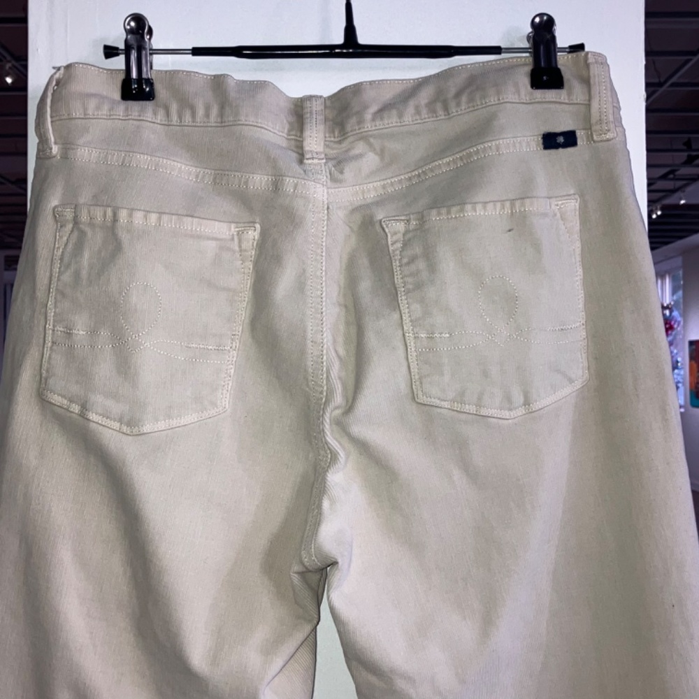 Lucky Sofia Skinny cream corduroy pant - Picture 5 of 9